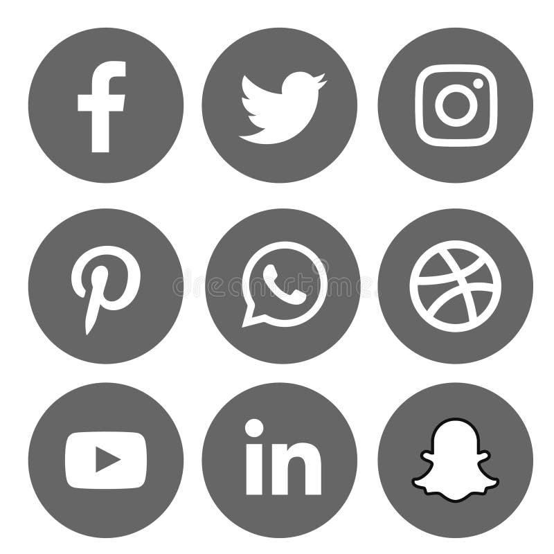 social media icons png instagram