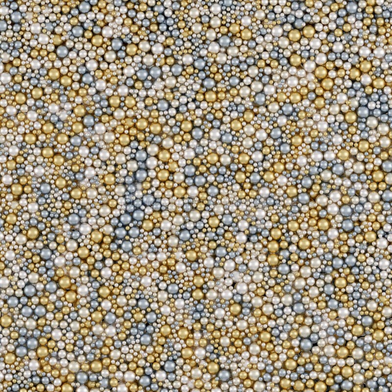 Gray Colors Wrapping Paper Pattern poner crema, ejemplo con las bolas metálicas cepilladas 3D rinde ilustración del vector Gray Colors Wrapping Paper Pattern poner crema, ejemplo con las bolas metálicas cepilladas 3D rinde ilustración del vector