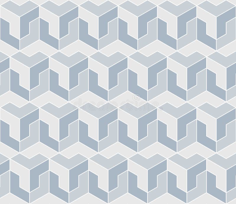 Gray geometric shapes. vector seamless pattern. white simple geometric continuous background. visual illusion. textile paint. vector illustration Gray geometric shapes. vector seamless pattern. white simple geometric continuous background. visual illusion. textile paint. vector illustration