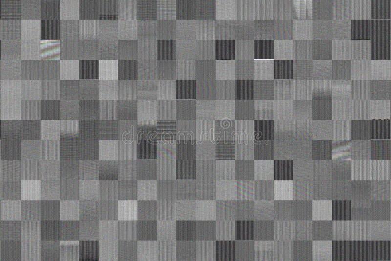 Gray glitch effect patterned background