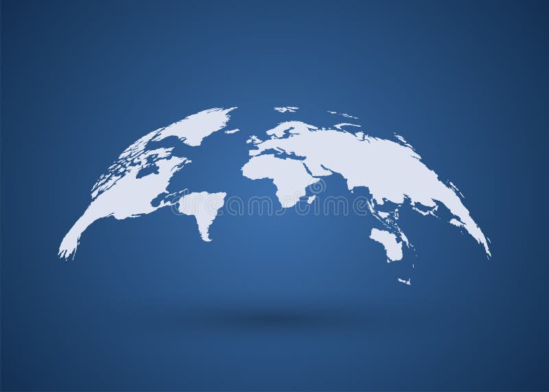 Gray Globe Earth Map. World Map. Wold Map Vector royalty free illustration Gray Globe Earth Map. World Map. Wold Map Vector royalty free illustration