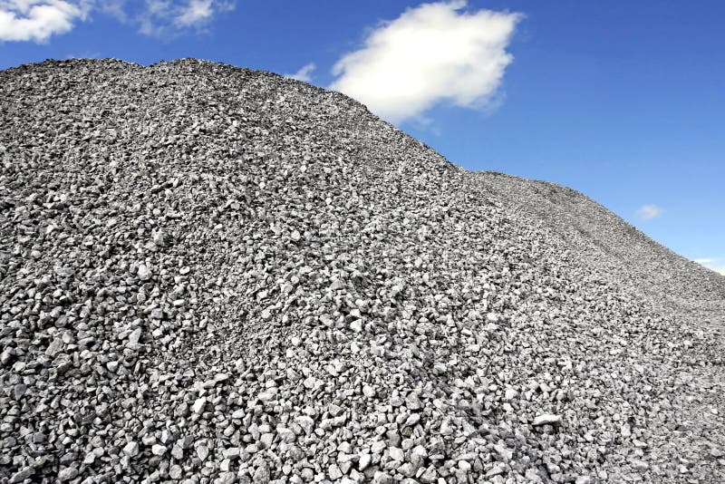 Gray Gravel Hill stock image. Image of grey, hillock 36536243