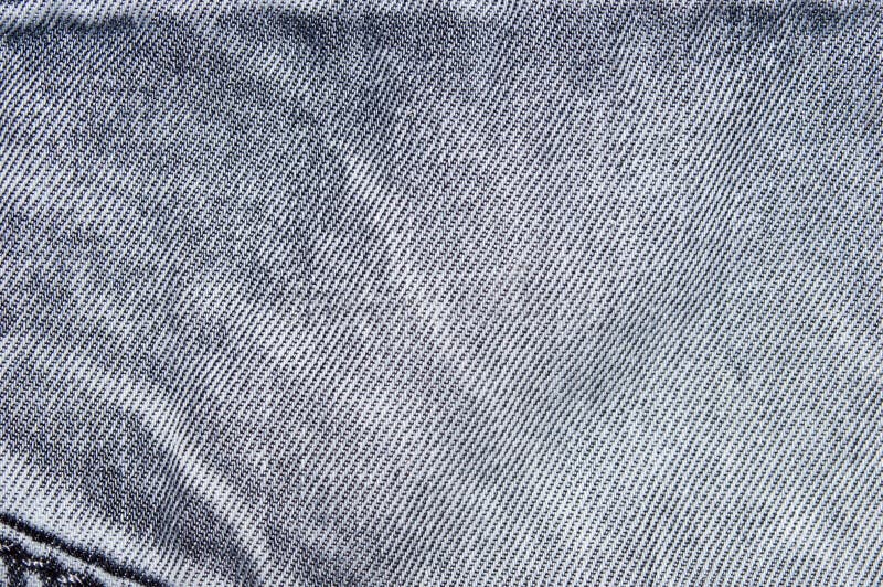 Gray Jeans Fabric Background Texture Stock Photo - Image of closeup ...