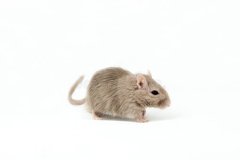 Gray mouse gerbil stock photo. Image of meriones, animal - 79821264