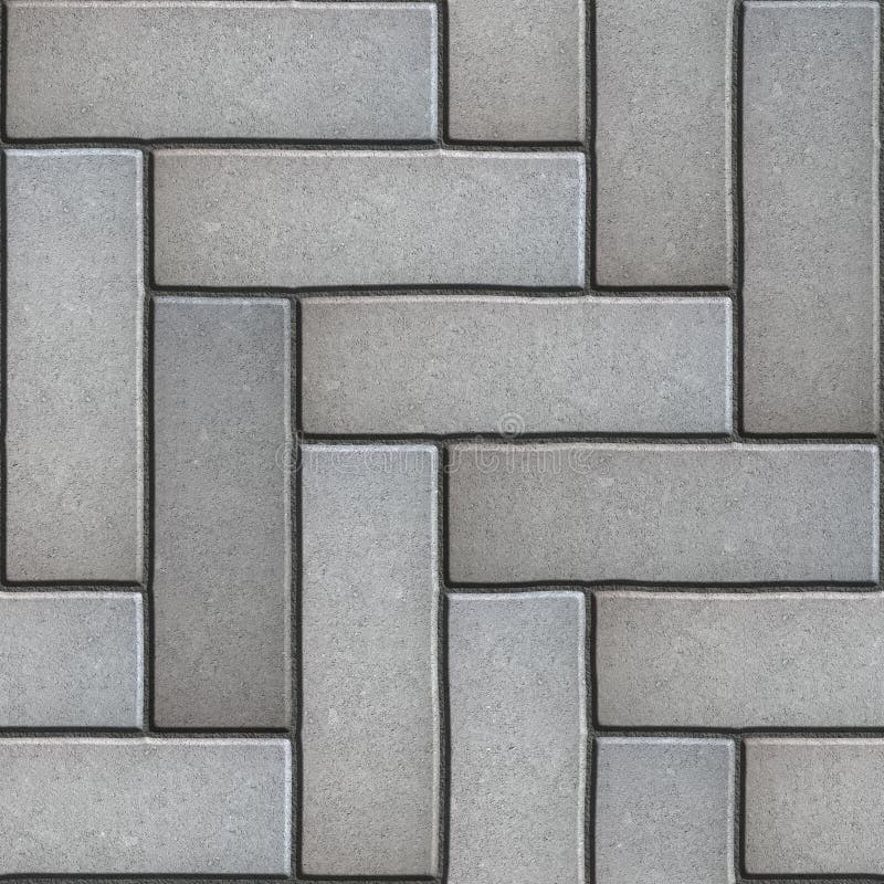 Gray Paving Slabs. Seamless Texture. Stock Image - Image of mosaic ...