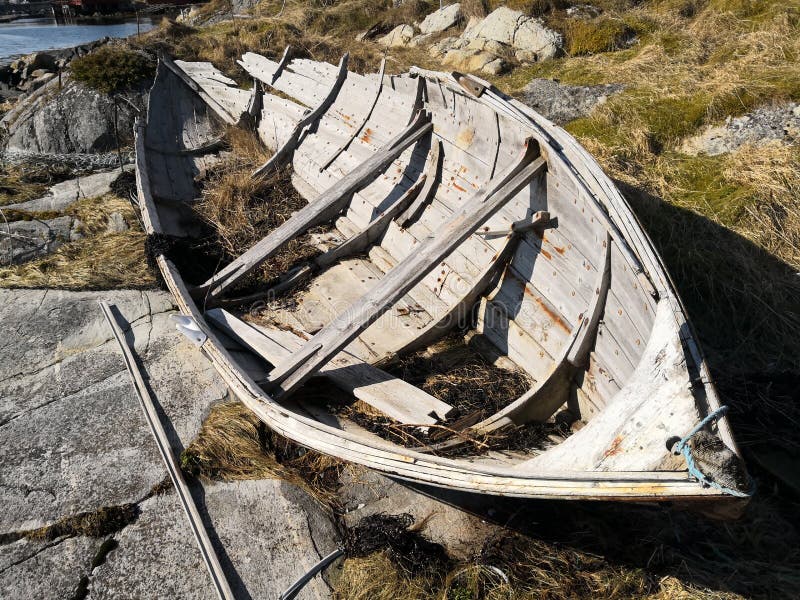 Wooden Boat Building, Norway Stock Photo - Image of brown 