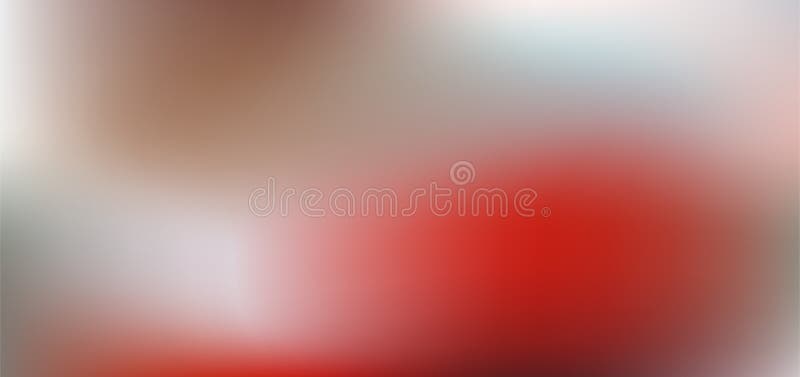 Gray, red Soft blurred gradient mesh vector background. Defocused bokeh effect backdrop studio