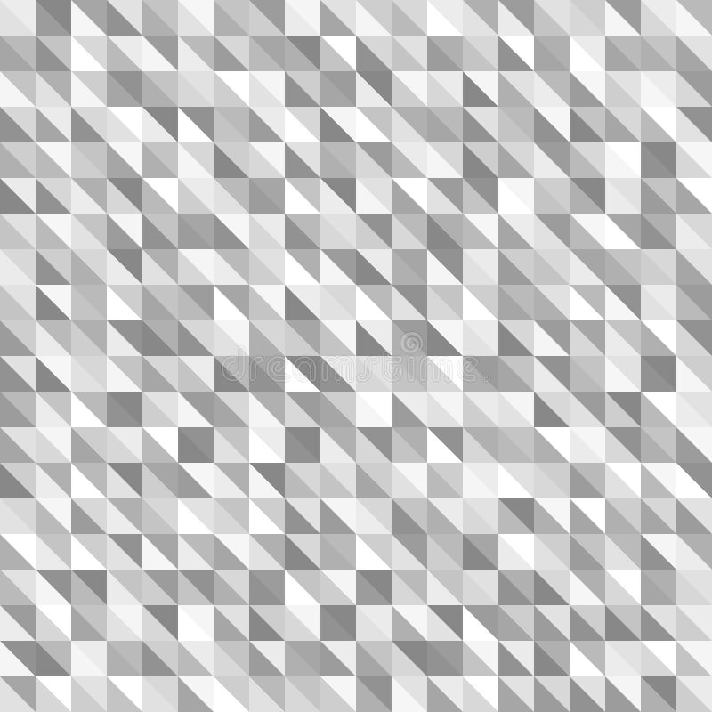 Gray Right Triangle Pattern. Seamless Vector Background Stock Vector ...