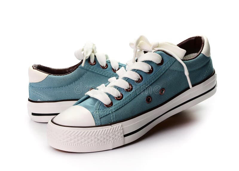 Gray Shoes Isolated on White Background Stock Image Image of marathon, woman 72059073