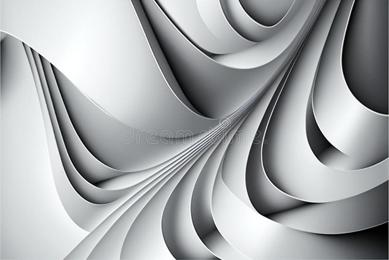 Gray Silver Abstract Vector Background, Creative Digital Illustration