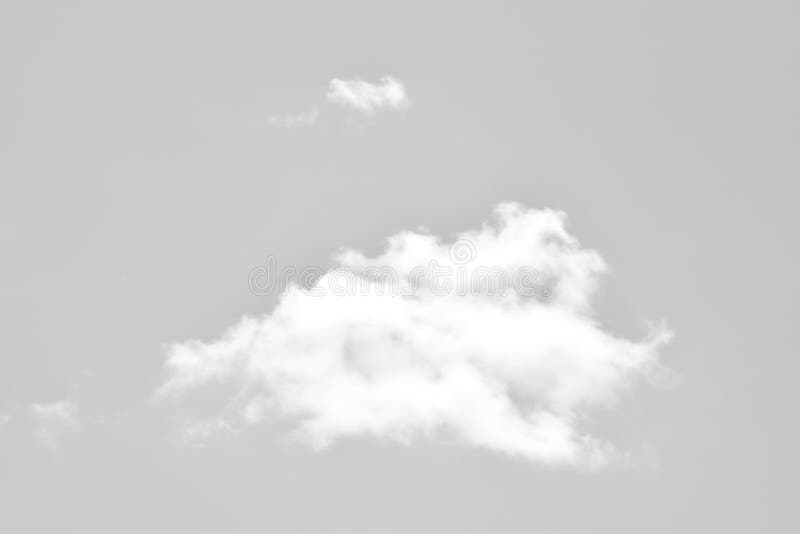 Gray Sky with White Clouds. Beautiful Sky Background and Wallpaper