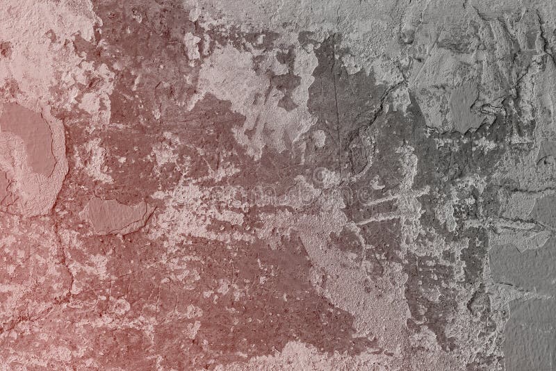 Gray wall cement paint texture background with red light. For text. Retro grayscale paint stock images, royalty-free photos and pictures