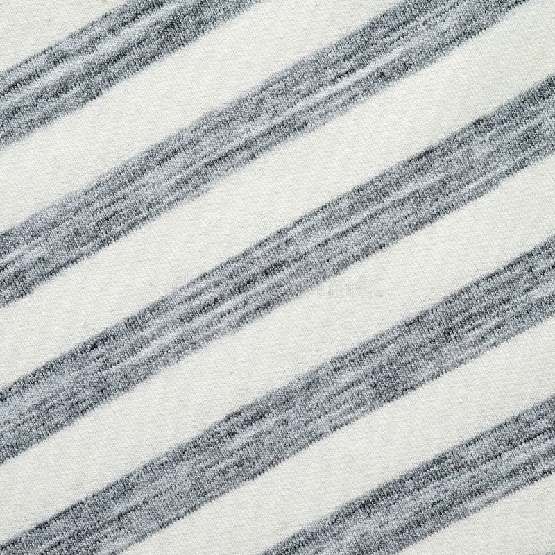 Gray and White Striped Pattern Cotton Polyester Fabric Texture B Stock ...