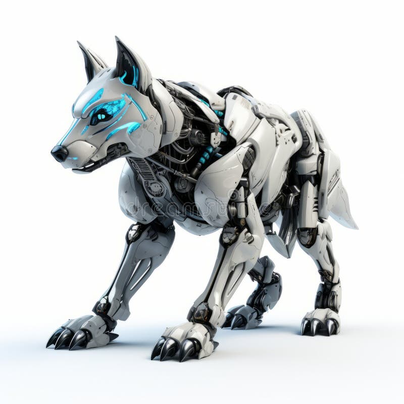 Robotic Wolf Stock Illustrations – 230 Robotic Wolf Stock Illustrations ...