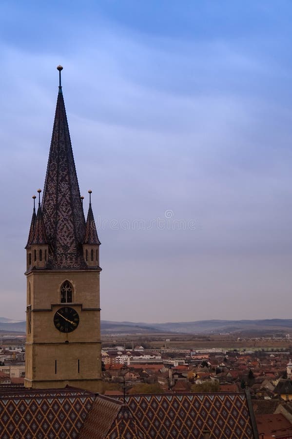 The great clock tower stock image The great clock tower stock image