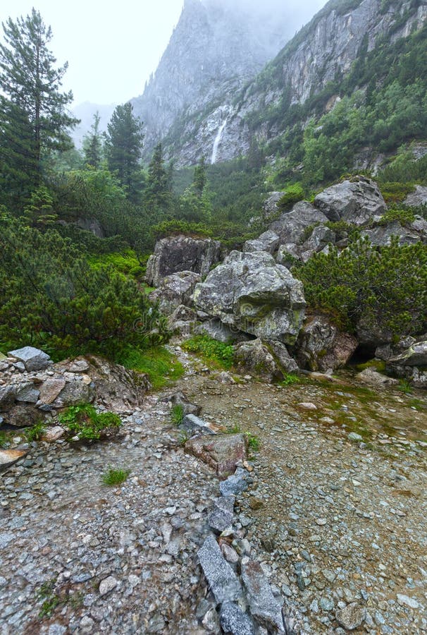 Great Cold Valley summer view (High Tatras, Slovakia).