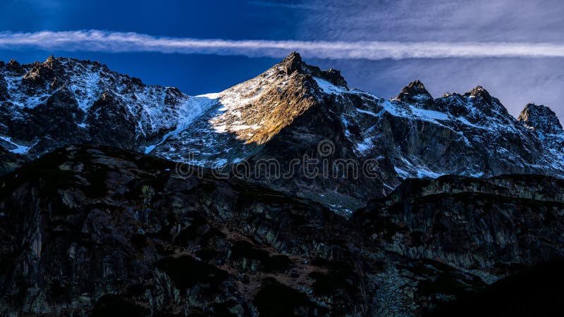 Velká Studená dolina, Tatranský národní park, Slovensko