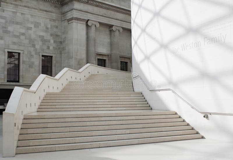 The Great Court in the British Museum in London