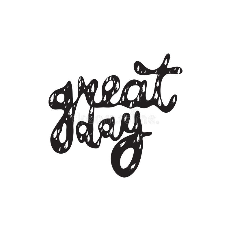 Wish You All the Best Card. Vector Illustration Decorative Design Stock