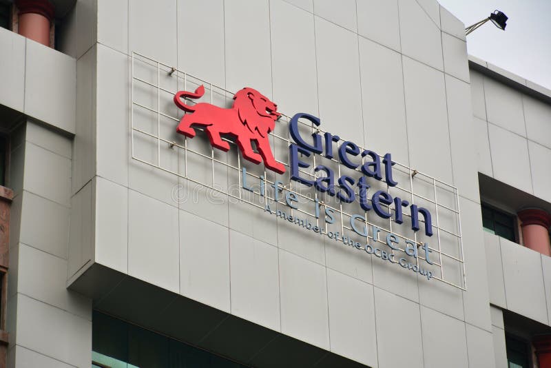 Great Eastern Life Signage in Kota Kinabalu, Malaysia