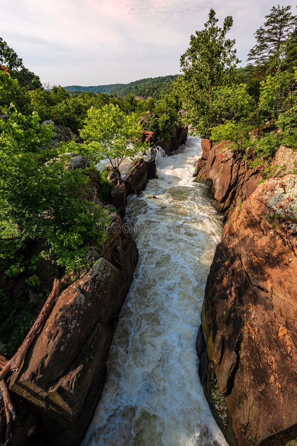 Great Falls Park. a Small National Park Service Site in Virginia ...