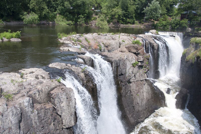 The Great Falls of Paterson New Jersey Stock Photo Image of arroyo