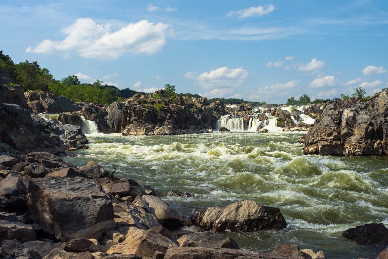 Great Falls Rapids stock photo. Image of natural, scenery 78300880