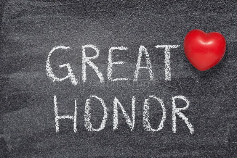Great honor heart stock image. Image of slogan, value 300753005