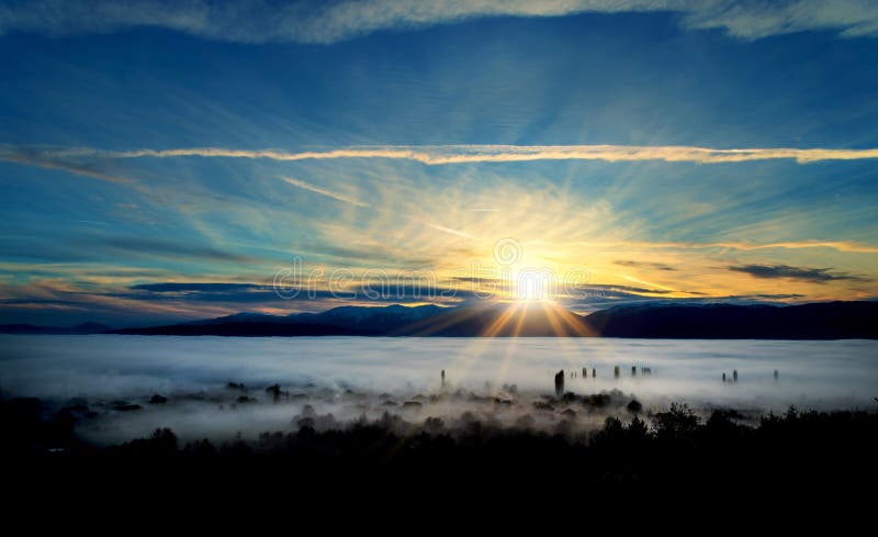 Great lake Prespa, Macedonia