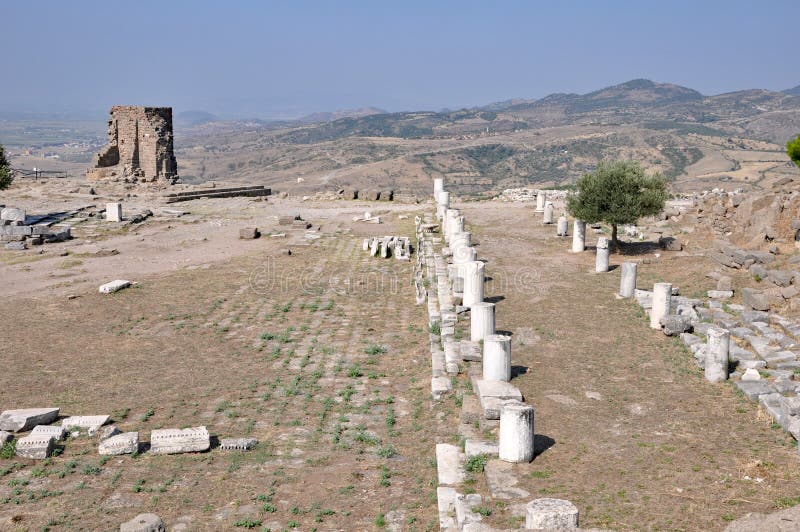 Great Library of Pergamum  Bergama  Izmir  Turkey