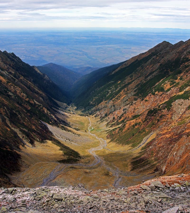 The Great Long Valley Bellow Stock Photo Image of mountain, view
