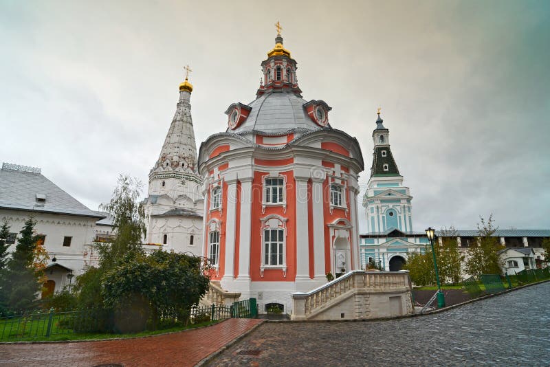Great monasteries of Russia. Sergiev Posad royalty free stock image Great monasteries of Russia. Sergiev Posad royalty free stock image