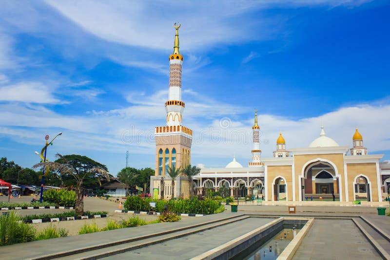 The Great Mosque Of Indramayu West Java Indonesia  