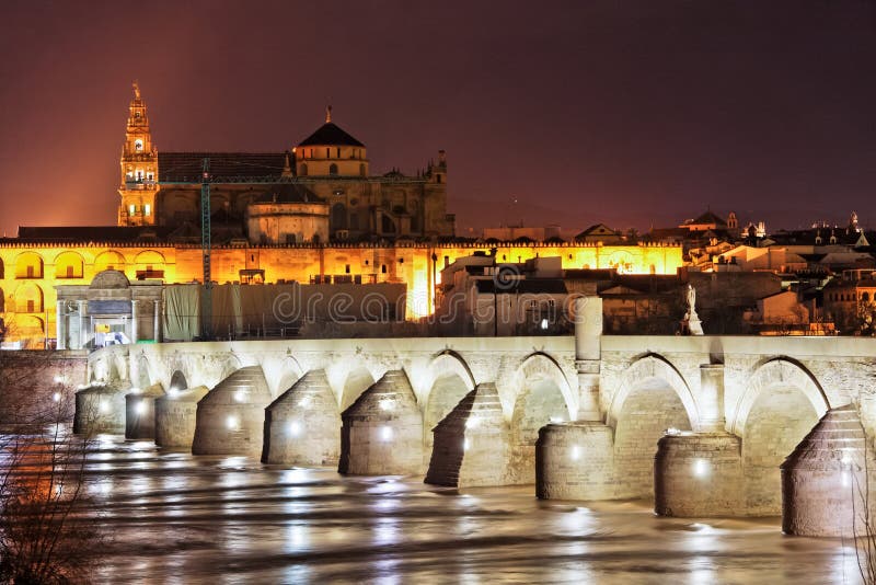 Great mosque or mezquita in Cordoba, Spain