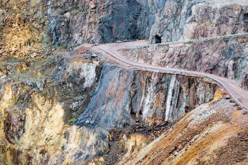 The great pit stock images