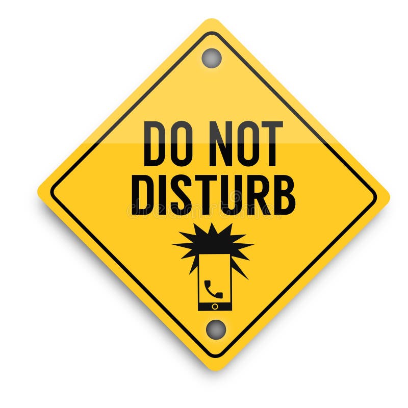 Do Not Disturb Warning Sign , Super Quality Abstract Business Poster ...