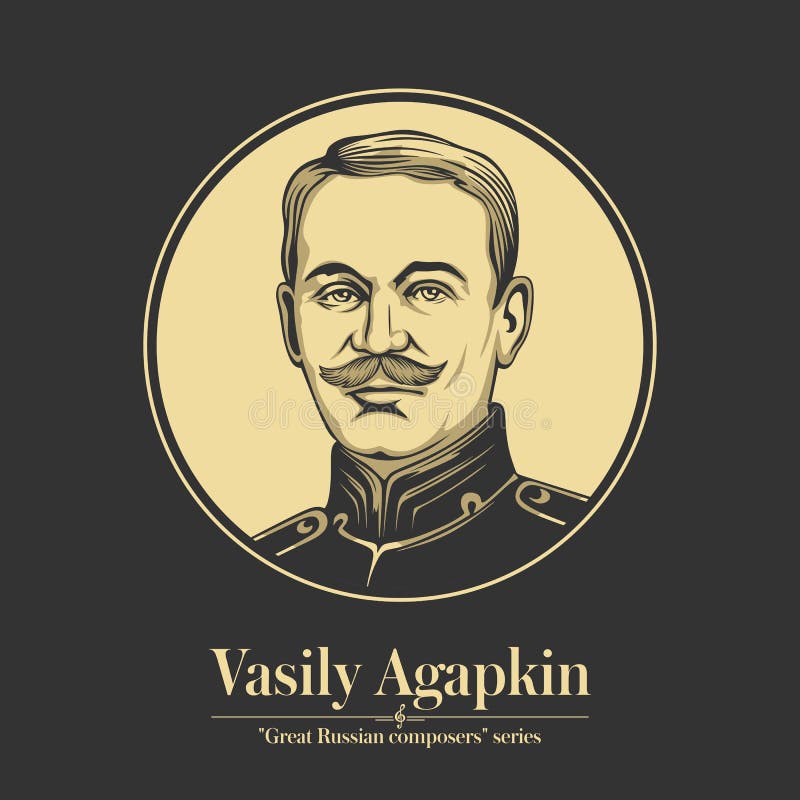 Great Russian composer. Vasily Agapkin was a Russian and Soviet military orchestra conductor, composer, and author of the well-known march `Farewell of Slavianka`
