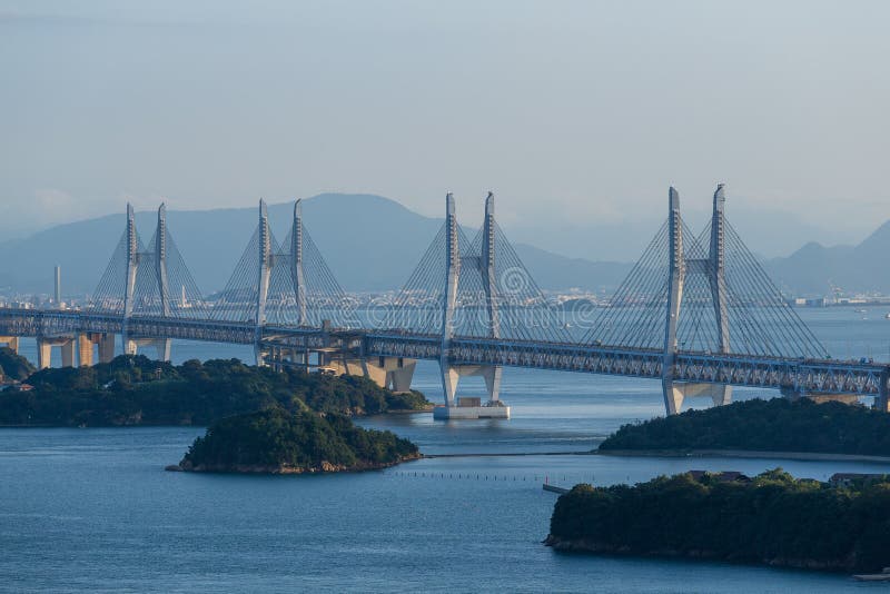 Great Seto Bridge royalty free stock photos Great Seto Bridge royalty free stock photos