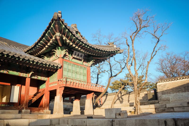 Old Korean Temple in Seoul