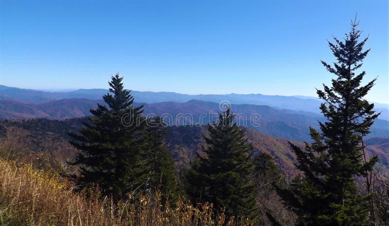 Great Smoky Mountains National Park In The Autumn
