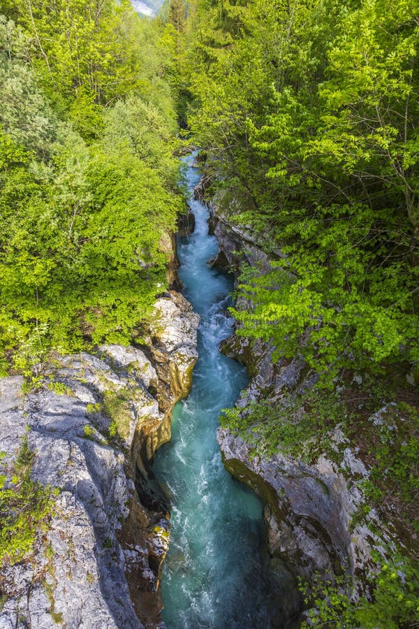 Great Soca Gorge (Velika Korita Soce), Triglavski National Park ...