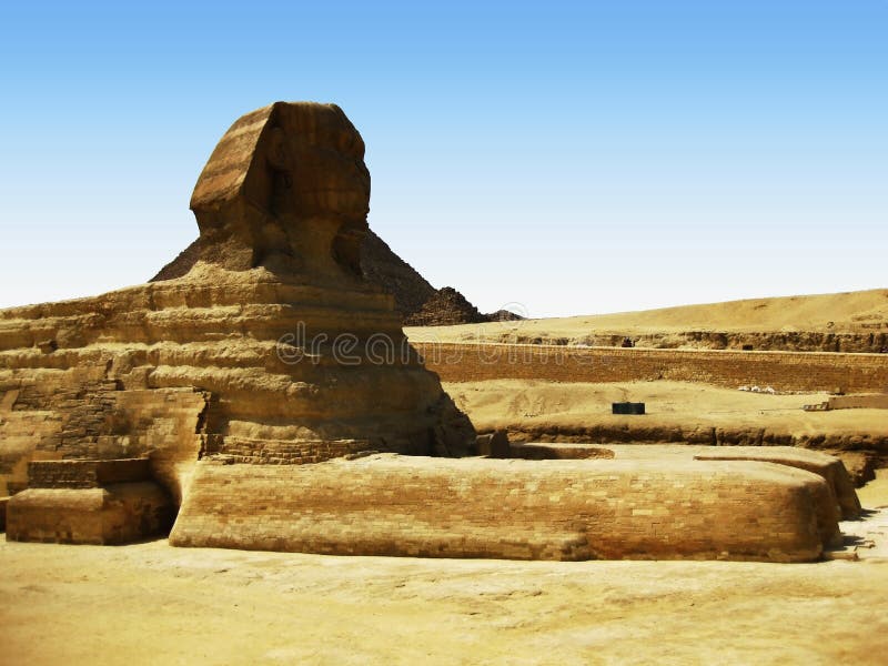 Great Sphinx in the Giza Plateau