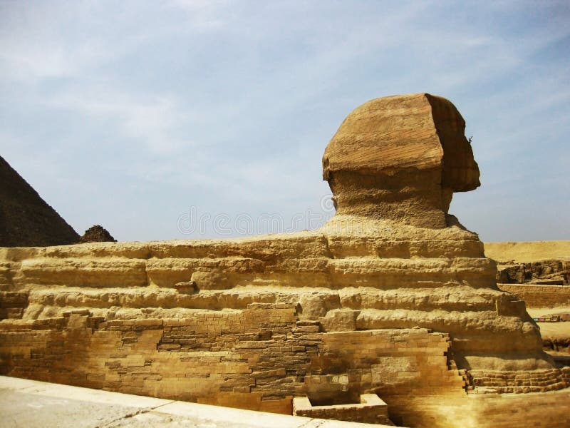 Great Sphinx in the Giza Plateau