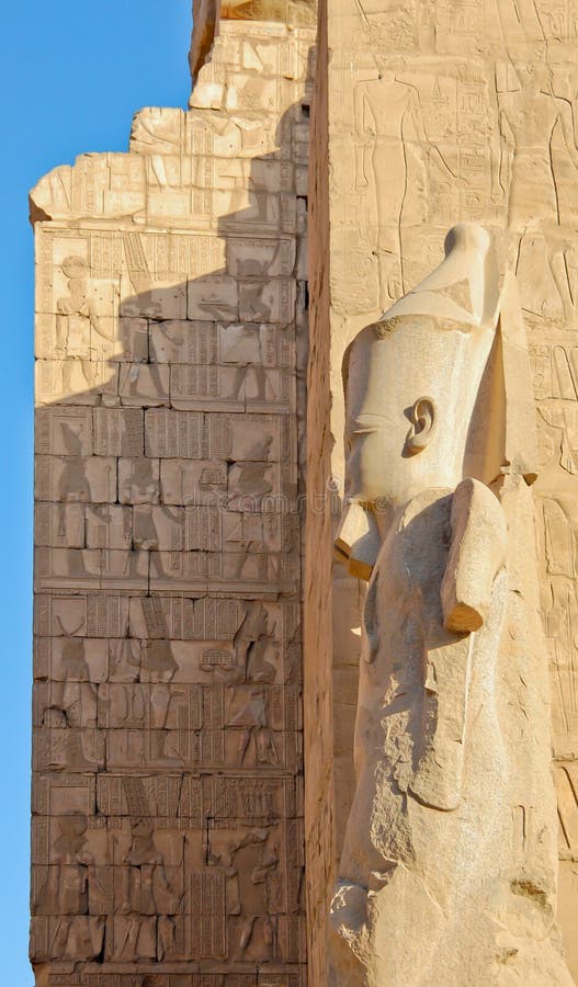 The great temple of Karnak stock image The great temple of Karnak stock image