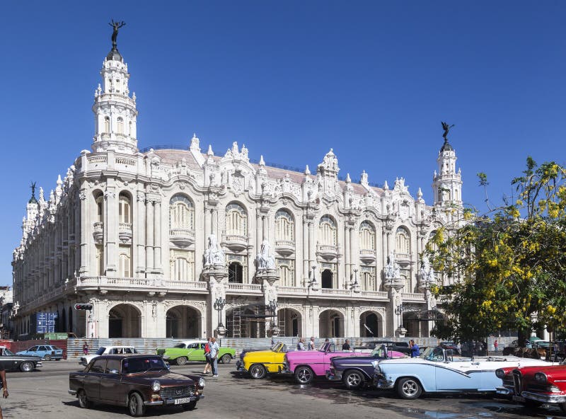 Great Theater Havana Cuba royalty free stock photography Great Theater Havana Cuba royalty free stock photography