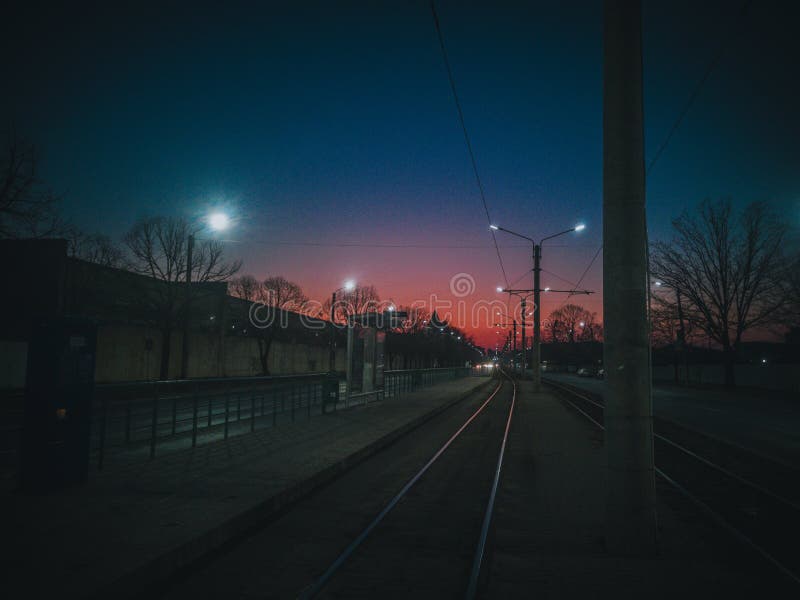 Great view of a small town