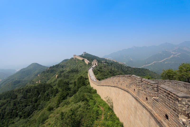 La grande muraglia della Cina.