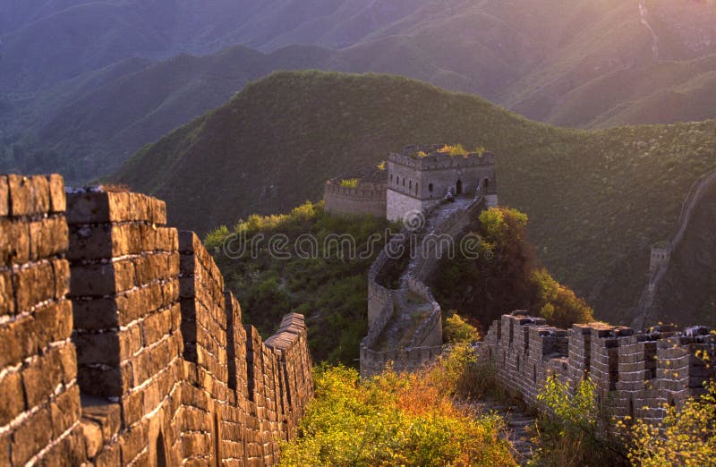The great wall of China