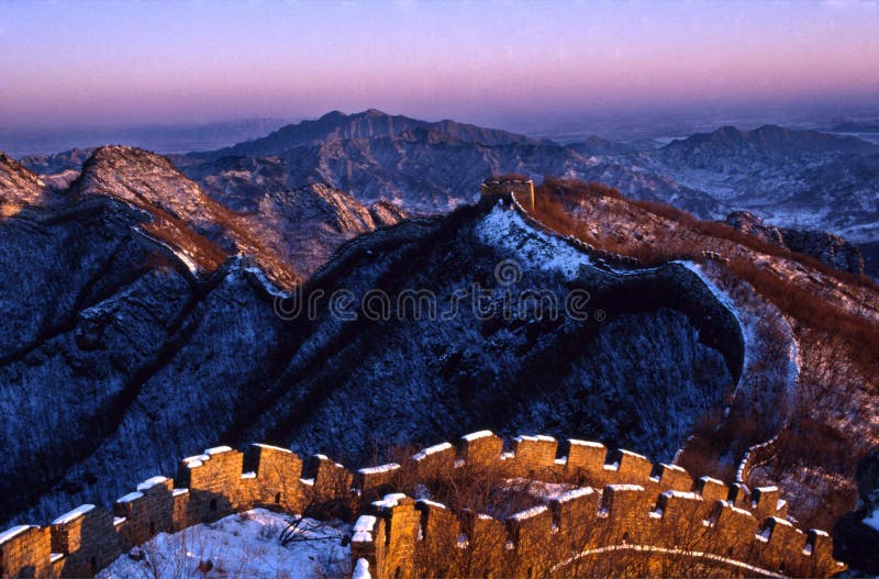 The great wall of China