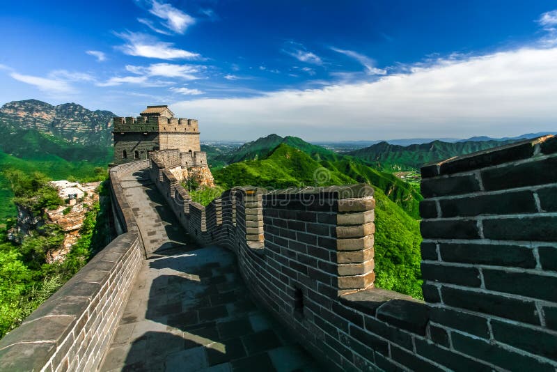 The Great Chinese Wall close to Jinshanling Stock Photo by ©hecke06 58310871